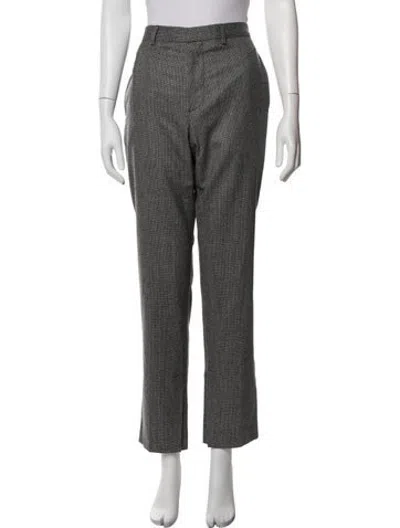 Pre-owned Givenchy Wool Straight Leg Pants W/ Tags In Grey