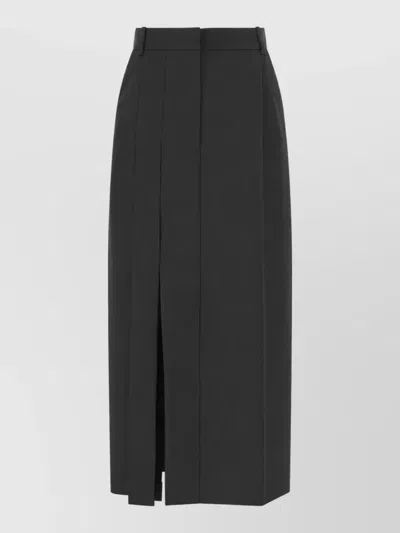Givenchy Wool Suit Skirt In Black