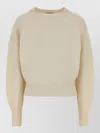 Givenchy Square Neck Sweater In Neutral