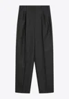 Givenchy Wool Tailored Pants In Gray