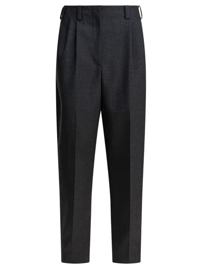 Givenchy Wool Tailored Pants In Blue