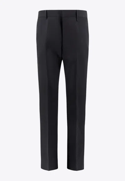 Givenchy Wool Tailored Pants With Side-bands