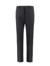 Givenchy Men Wool Trouser With Logoed Bands On The Side In Black