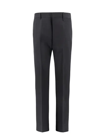 GIVENCHY WOOL TROUSER WITH LOGOED BANDS ON THE SIDE