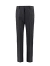 Givenchy Men Wool Trouser With Logoed Bands On The Side In Black