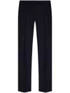 Givenchy Wool Trousers In Blue