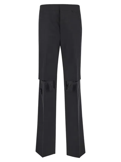 Givenchy Wool Trousers In Default Title