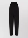 Givenchy High Waist Trousers With Tailored Silhouette And Relaxed Fit In Blue