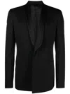 Givenchy Wool Tuxedo Jacket In Black