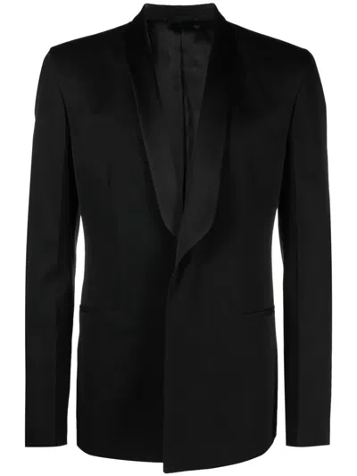 Givenchy Wool Tuxedo Jacket In Black