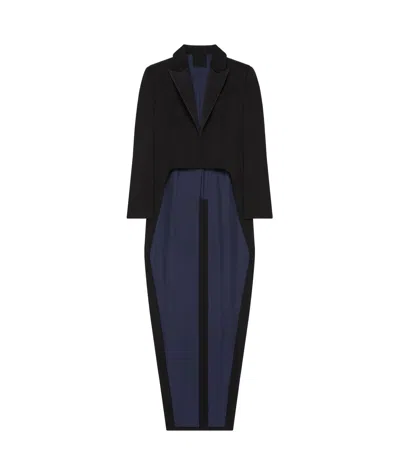 Givenchy Wool Tuxedo Jacket In Black