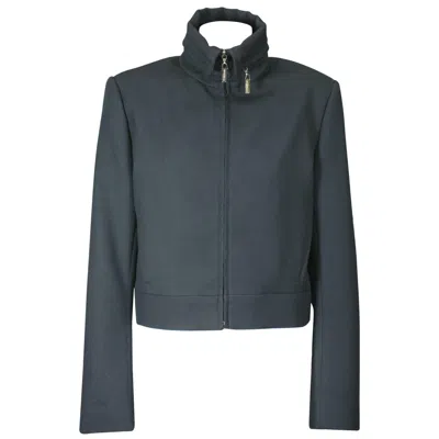 Pre-owned Givenchy Wool Twill Jacket In Black