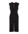 Givenchy Wool V-neck Pencil Skirt In Black