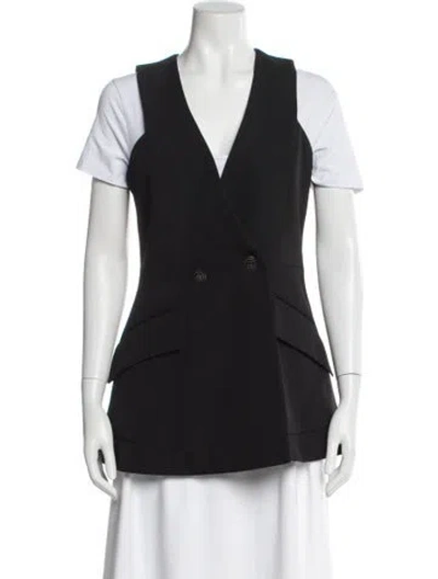 Pre-owned Givenchy Wool Vest In Black