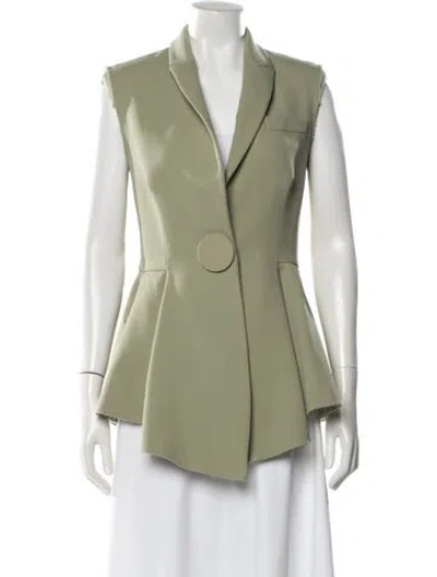 Pre-owned Givenchy Wool Vest In Green