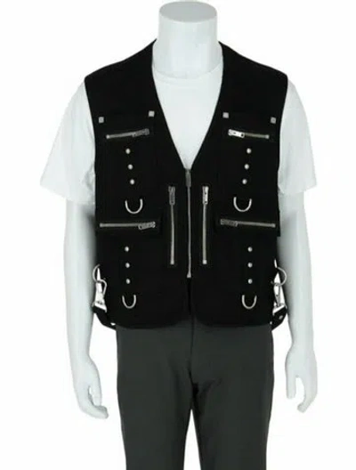 Pre-owned Givenchy Wool Vest W/ Tags In Black