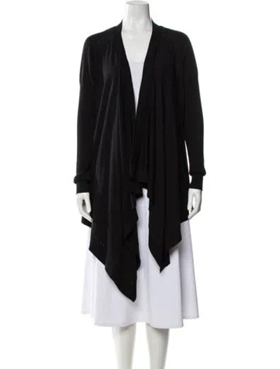 Pre-owned Givenchy Wool V-neck Sweater In Brown