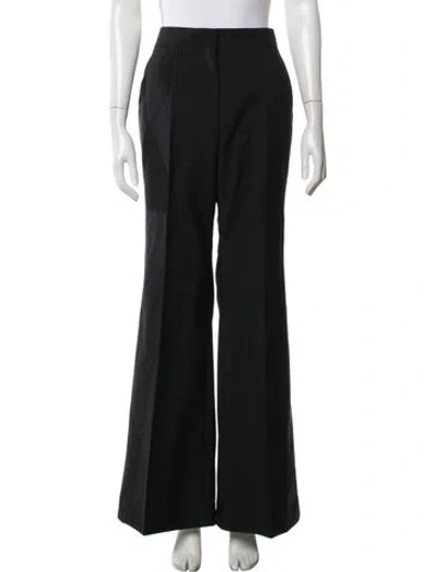 Pre-owned Givenchy Wool Wide Leg Pants W/ Tags In Black