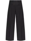 Givenchy Tailored Wool Trousers In Grey