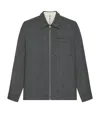 Givenchy Zipped Shirt In Wool
