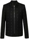 Givenchy Wool Zipped Jacket In Black