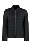 Givenchy Embroidered Wool Jacket In Black