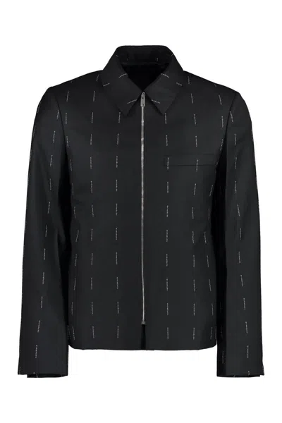 GIVENCHY GIVENCHY WOOL ZIPPED JACKET