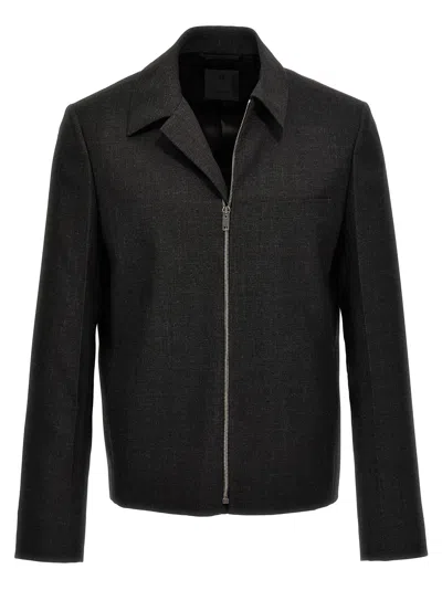 GIVENCHY WOOL ZIPPED JACKET