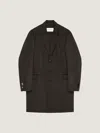 Givenchy Wool-blend Oversized Coat In Khaki