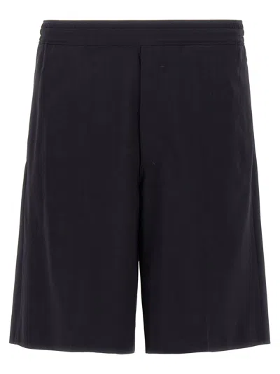 Givenchy Wool-blend Tailored Bermuda Shorts In Black