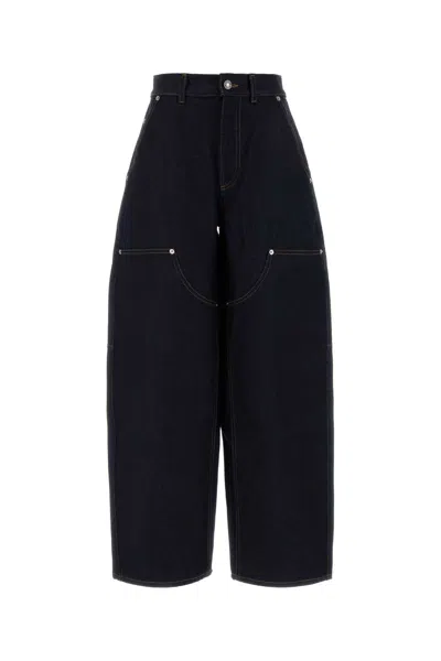 Givenchy Workwear Cocoon Jeans With Alternative Fit In Blue