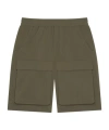 Givenchy Workwork Bermuda Shorts In Green