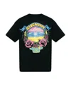 Givenchy Logo Printed Crewneck T-shirt In Black