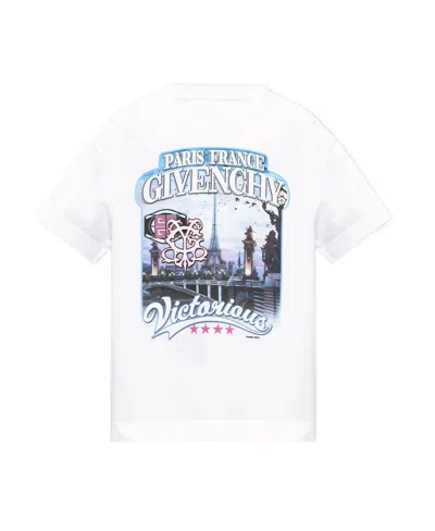 Givenchy World Tour Cotton T-shirt In White