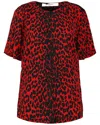 Givenchy Woman Top Red Size 6 Silk In Red