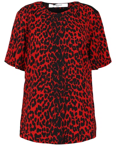 GIVENCHY GIVENCHY WOVEN SILK TOP