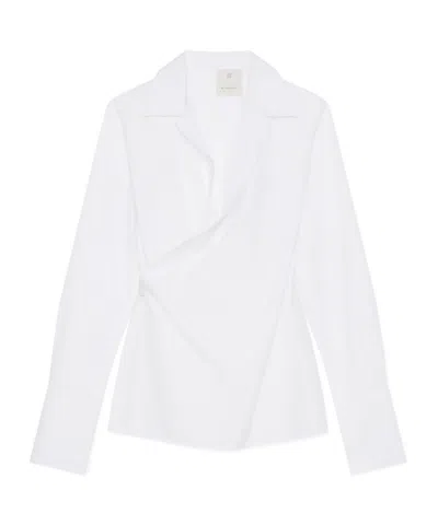GIVENCHY GIVENCHY WRAPPED POPLIN SHIRT