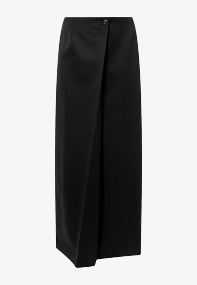GIVENCHY WRAP MIDI SKIRT