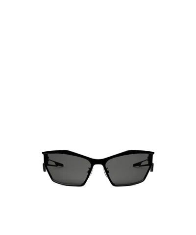 Givenchy Wraparound-frame Sunglasses In Black