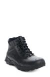 Givenchy Bogs Lace Up Boots In Rubber And Neoprene In Black