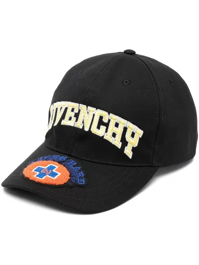 Givenchy X Bstroy Logo-embroidered Cap In Black