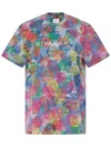 Givenchy Bstroy All Over Patch Print Loose Fit T-shirt In Pink