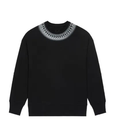Givenchy X Chito Embossed Chain Print Sweatshirt In Black