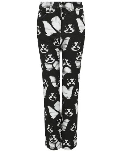 GIVENCHY GIVENCHY X CHITO TAG EFFECT 4G DENIM JEAN