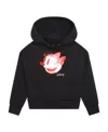 Givenchy X Disney Cotton Drawstring Hoodie In Black