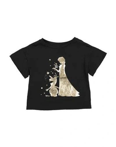 Givenchy Babies'  X Disney Toddler Girl T-shirt Black Size 4 Cotton