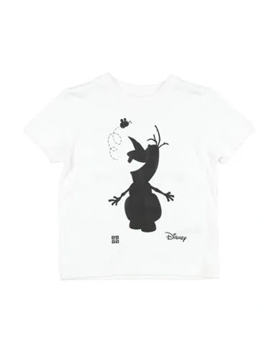Givenchy Babies'  X Disney Toddler Girl T-shirt White Size 5 Cotton, Elastane
