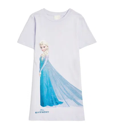 Givenchy Kids' Girls Blue Disney Cotton Dress