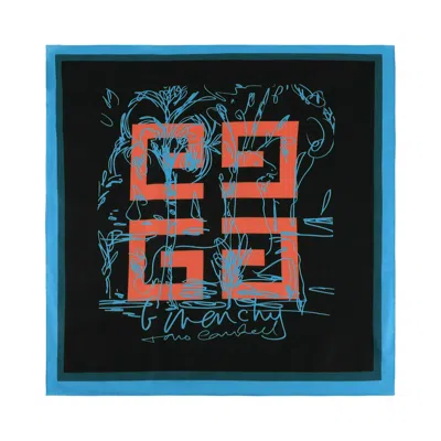 Pre-owned Givenchy X Tomo Campbell 4g Monogram Scarf 'black' | Men's Size Onesize