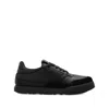 Givenchy Black Calf Leather Bos Taurus Low Top Sneakers In Black